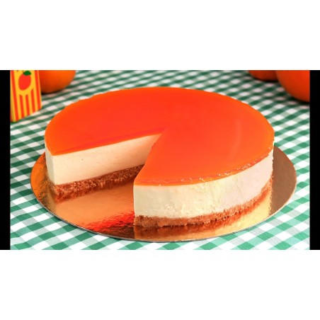 Tarta de queso "Naranja"