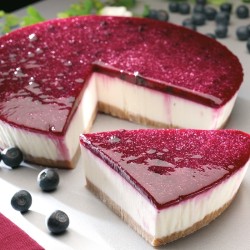 Tarta de queso "Arándanos"